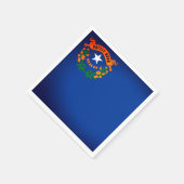 Serviette En Papier Drapeau d'Etat du Nevada Papier Party Napkins (Coin)