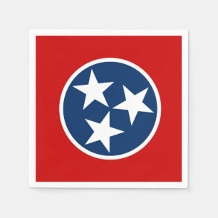 Serviette En Papier Drapeau d'état du Tennessee