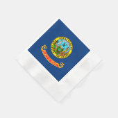 Serviette En Papier Drapeau d'État Idaho (Coin)