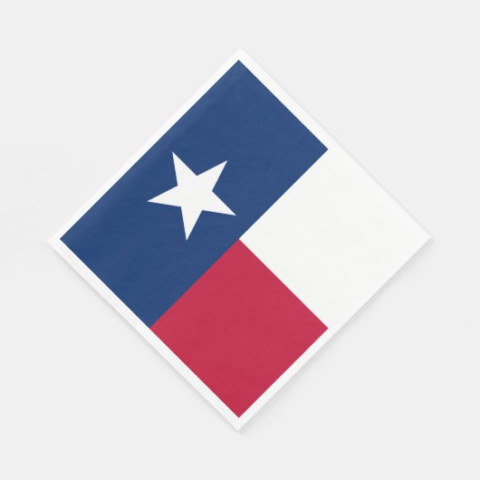 Serviette En Papier Drapeau d'État texan (Texas) (Coin)