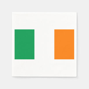 Serviette En Papier Drapeau d'Irlande Papier Napkins
