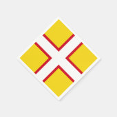 Serviette En Papier Drapeau Dorset Papier serviettes (Coin)