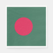 Serviette En Papier Drapeau du Bangladesh (Devant)