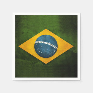 Serviette En Papier Drapeau du Brésil