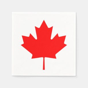 Serviette En Papier Drapeau du Canada