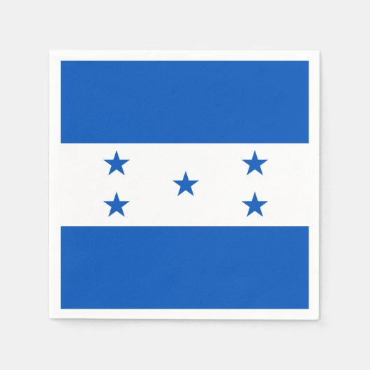 Serviette En Papier Drapeau du Honduras (Devant)