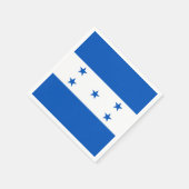 Serviette En Papier Drapeau du Honduras (Coin)