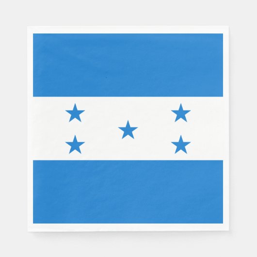 Serviette En Papier Drapeau du Honduras (Devant)