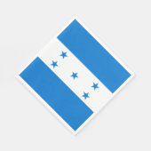 Serviette En Papier Drapeau du Honduras (Coin)