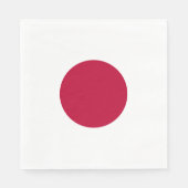 Serviette En Papier Drapeau du Japon (Devant)