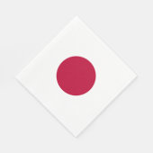 Serviette En Papier Drapeau du Japon (Coin)