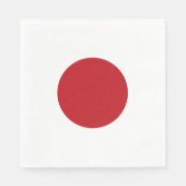 Serviette En Papier Drapeau du Japon (Devant)