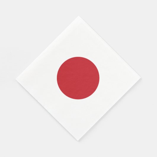 Serviette En Papier Drapeau du Japon (Coin)