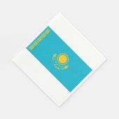 Serviette En Papier Drapeau du Kazakhstan (Coin)
