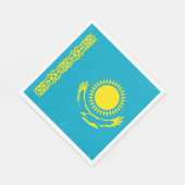 Serviette En Papier Drapeau du Kazakhstan (Coin)