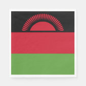 Serviette En Papier drapeau du Malawi (Devant)