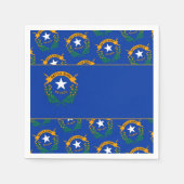 Serviette En Papier Drapeau du Nevada (Devant)