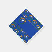 Serviette En Papier Drapeau du Nevada (Coin)