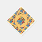 Serviette En Papier Drapeau du New Jersey (Coin)