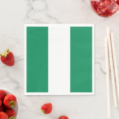 Serviette En Papier Drapeau du Nigeria (En situation)