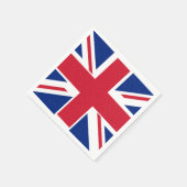 Serviette En Papier Drapeau du roi Charles Coronation britannique Roya (Coin)