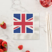 Serviette En Papier Drapeau du Royaume-Uni (En situation)