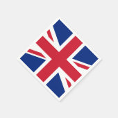 Serviette En Papier Drapeau du Royaume-Uni (Coin)
