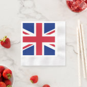 Serviette En Papier Drapeau du Royaume-Uni (En situation)