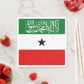 Serviette En Papier Drapeau du Somaliland (En situation)