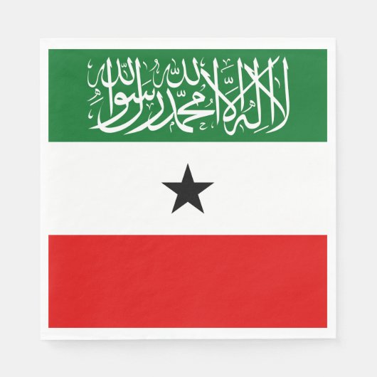 Serviette En Papier Drapeau du Somaliland (Devant)