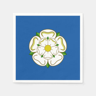Serviette En Papier Drapeau du Yorkshire Tête de tête de sport