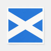 Serviette En Papier Drapeau écossais (Devant)