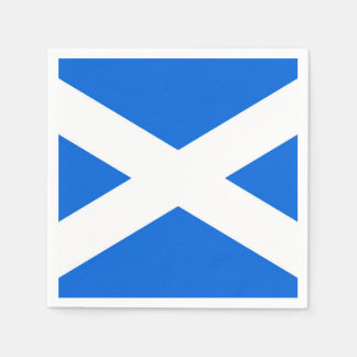 Serviette En Papier Drapeau écossais
