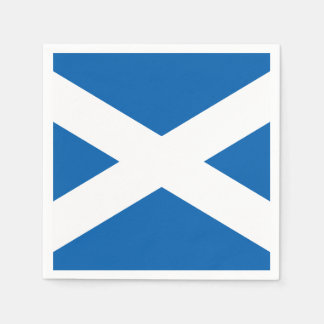 Serviette En Papier Drapeau écossais