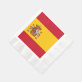 Serviette En Papier Drapeau Espagne - Bandera de Espana (Coin)