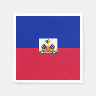 Serviette En Papier Drapeau Haïti