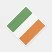 Serviette En Papier Drapeau irlandais (Coin)