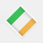 Serviette En Papier Drapeau irlandais (Coin)