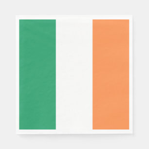 Serviette En Papier Drapeau irlandais