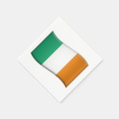 Serviette En Papier Drapeau irlandais - Emoji (Coin)