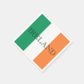 Serviette En Papier Drapeau irlandais - Irlande (Coin)