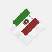 Serviette En Papier Drapeau italien (Coin)