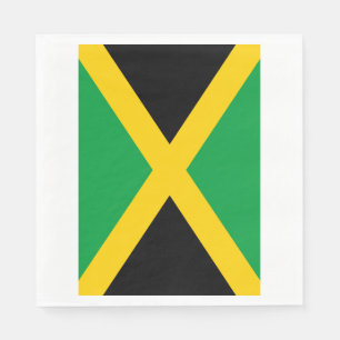 Serviette En Papier Drapeau jamaïcain