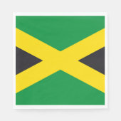 Serviette En Papier Drapeau jamaïcain (Devant)