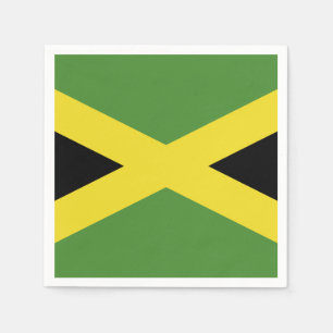 Serviette En Papier Drapeau jamaïcain