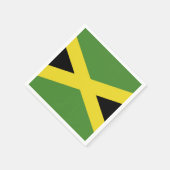Serviette En Papier Drapeau jamaïcain (Coin)