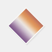 Serviette En Papier Drapeau lesbien subtil du Parti Sapphique (Coin)