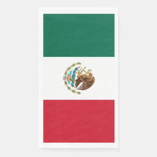 Serviette En Papier Drapeau mexicain - Drapeau mexicain