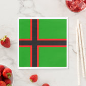 Serviette En Papier Drapeau national de Karelia (En situation)