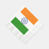 Serviette En Papier Drapeau national de l'Inde Ashoka Chakra (Coin)